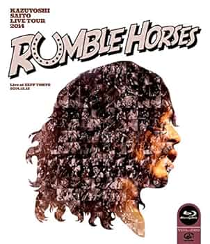 (未使用･未開封品)KAZUYOSHI SAITO LIVE TOUR 2014 “RUMBLE HORSES"Live at ZEPP TOKYO 2014.12.12 (DVD通常盤) Amazon.com: KAZUYOSHI SAITO LIVE TOUR 2014 “RUMBLE HORSES